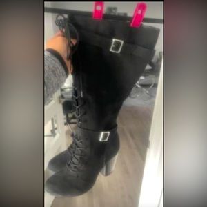 Black torrid boots NWOT
